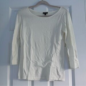 White Long Sleeve Express. Size S.